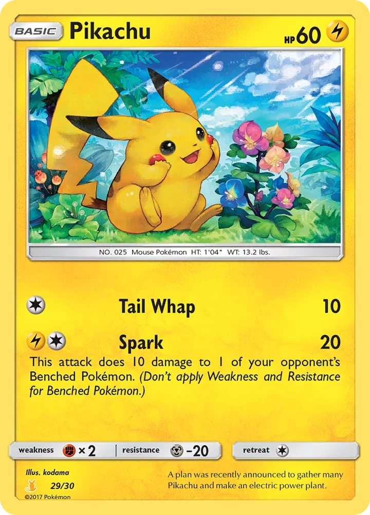 Pikachu, Sun & Moon Trainer Kit—Alolan Raichu 29/30