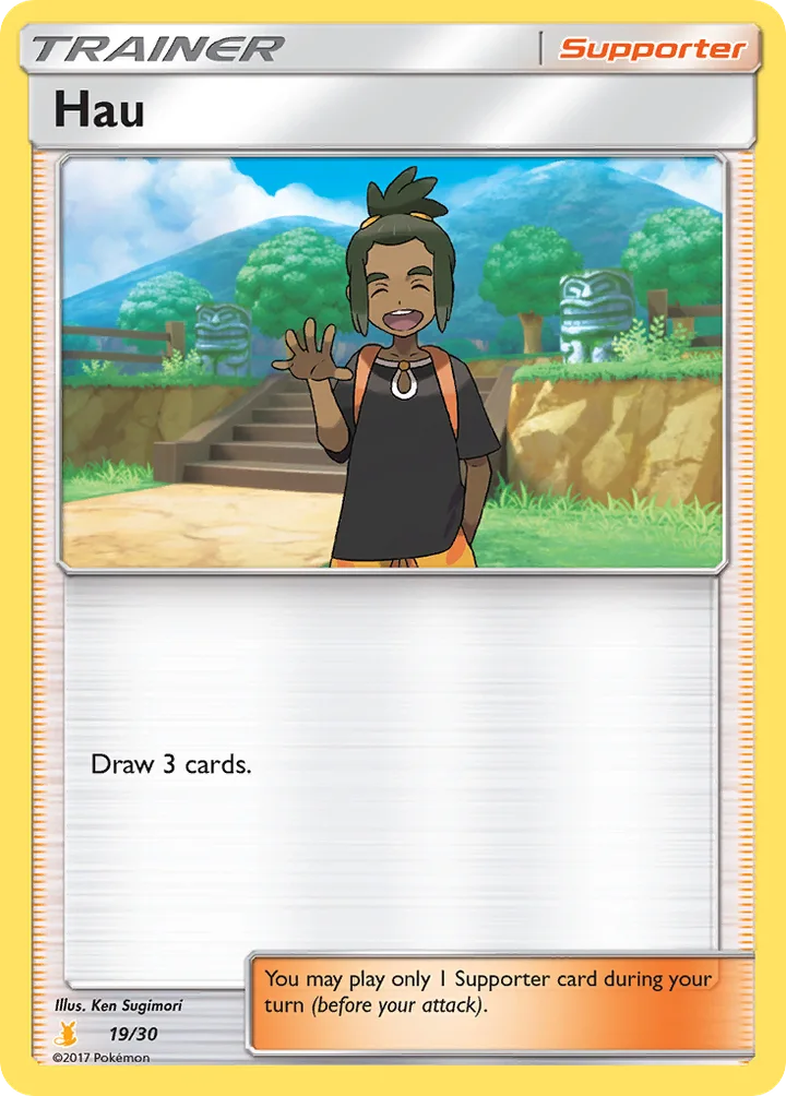 Hau, Sun & Moon Trainer Kit—Alolan Raichu 19/30