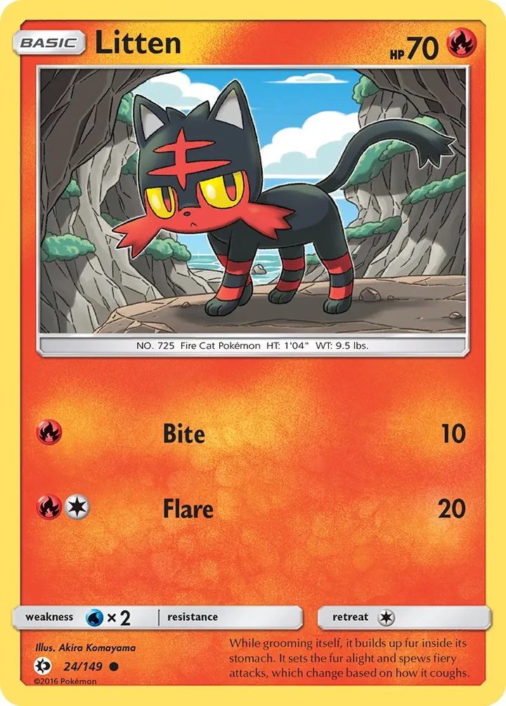 Litten, Sun & Moon 24/149