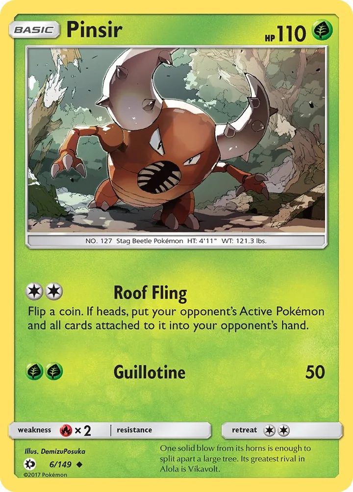 Pinsir, Sun & Moon 6/149