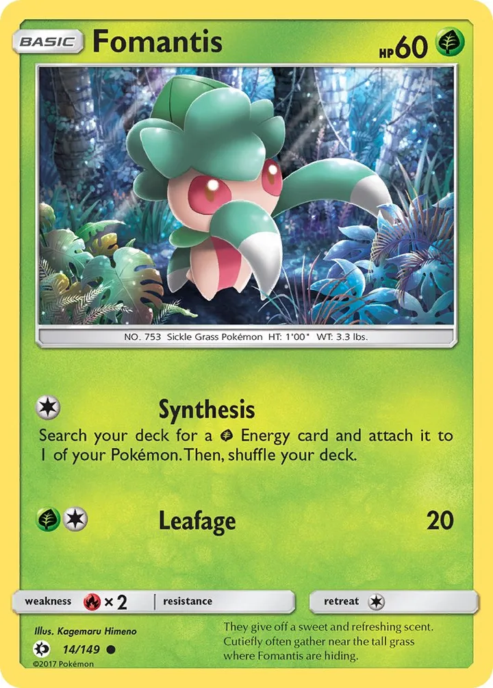 Fomantis, Sun & Moon 14/149