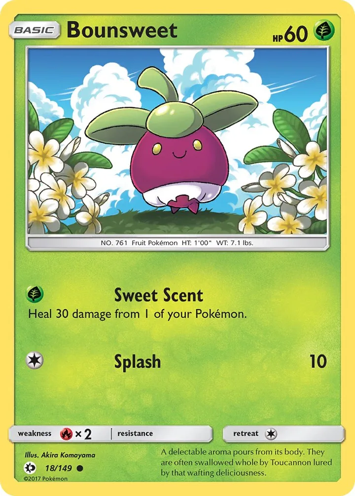 Bounsweet, Sun & Moon 18/149
