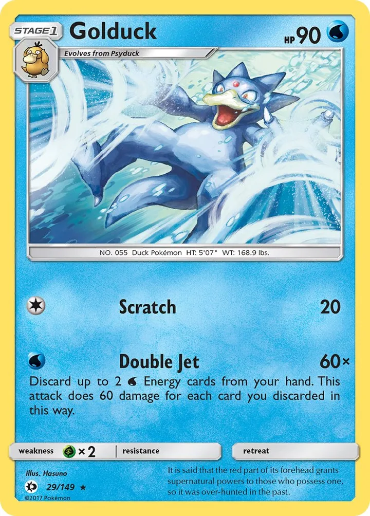 Golduck, Sun & Moon 29/149