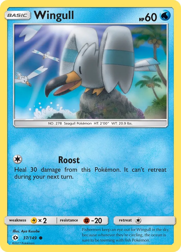 Wingull, Sun & Moon 37/149