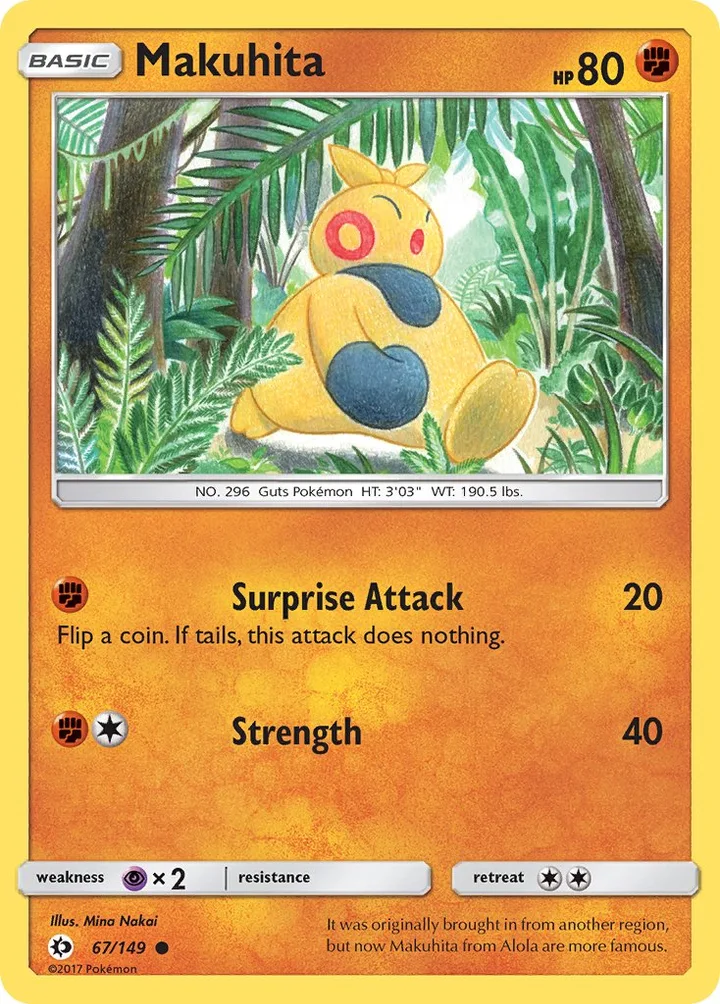 Makuhita, Sun & Moon 67/149
