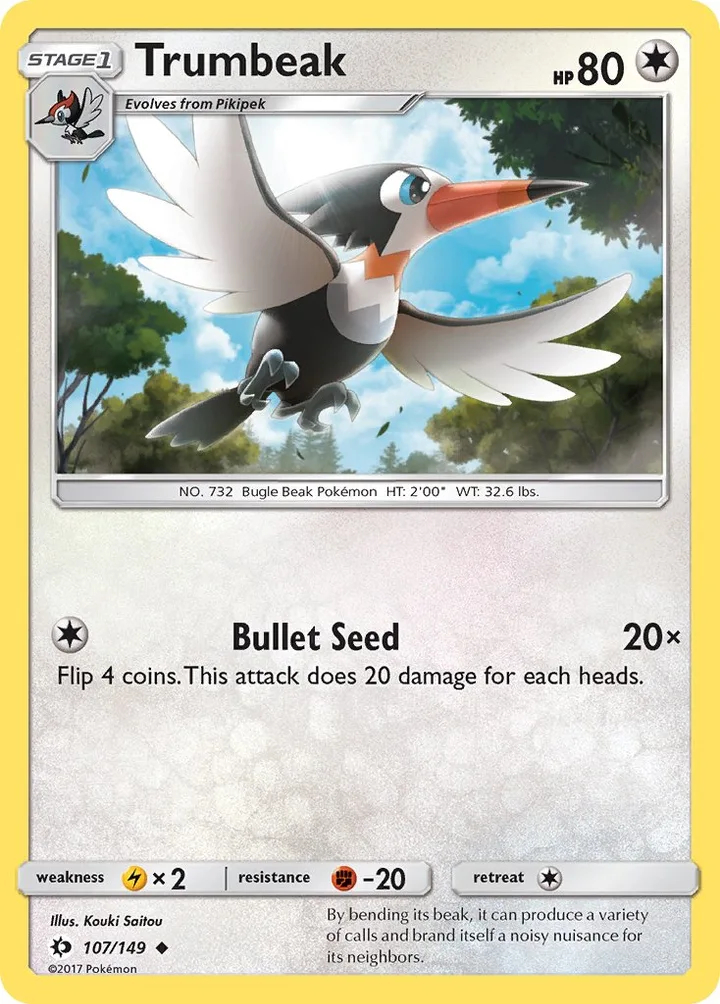 Trumbeak, Sun & Moon 107/149