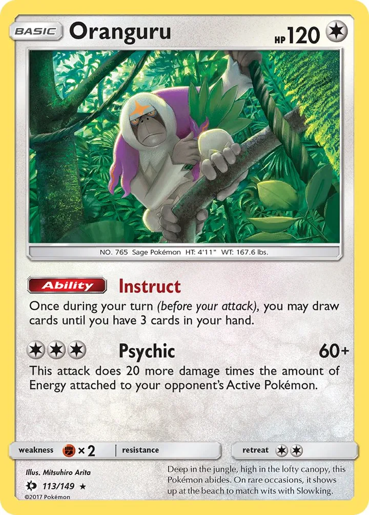 Oranguru, Sun & Moon 113/149
