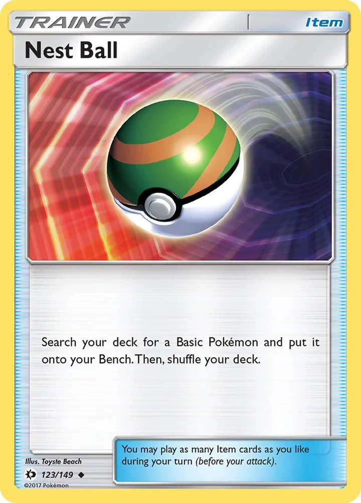 Nest Ball, Sun & Moon 123/149