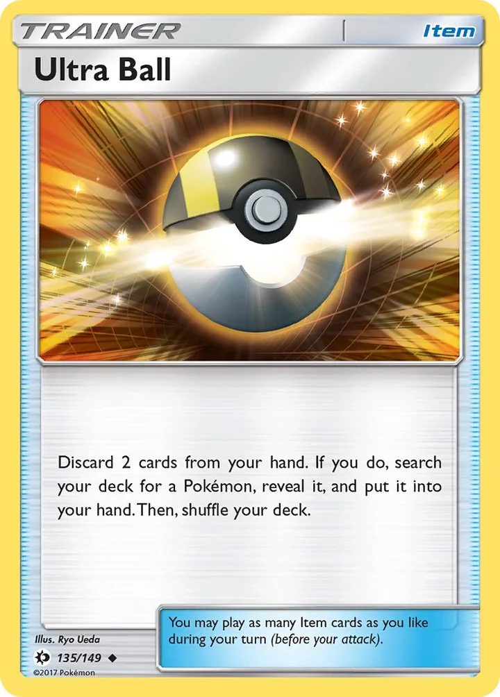 Ultra Ball, Sun & Moon 135/149