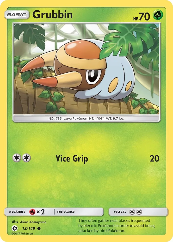 Grubbin, Sun & Moon 13/149