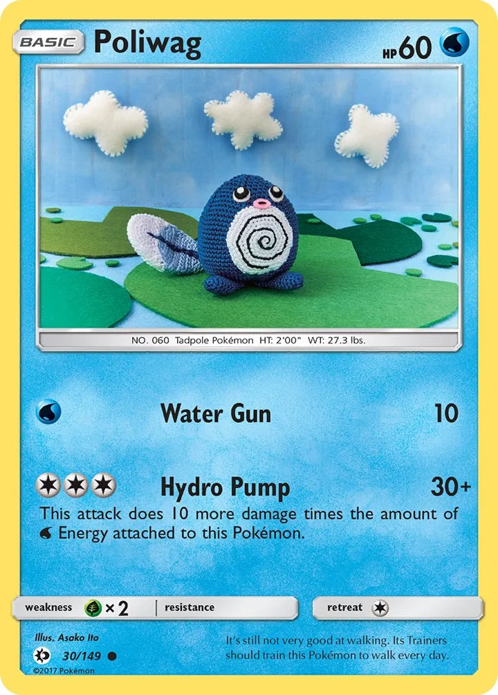 Poliwag, Sun & Moon 30/149