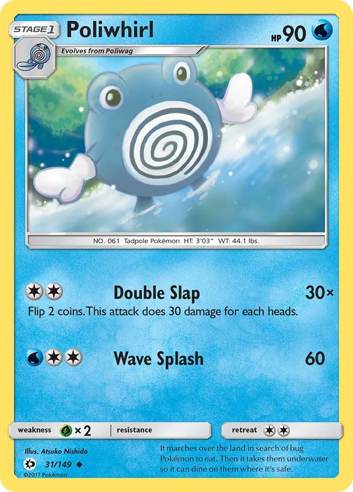Poliwhirl, Sun & Moon 31/149