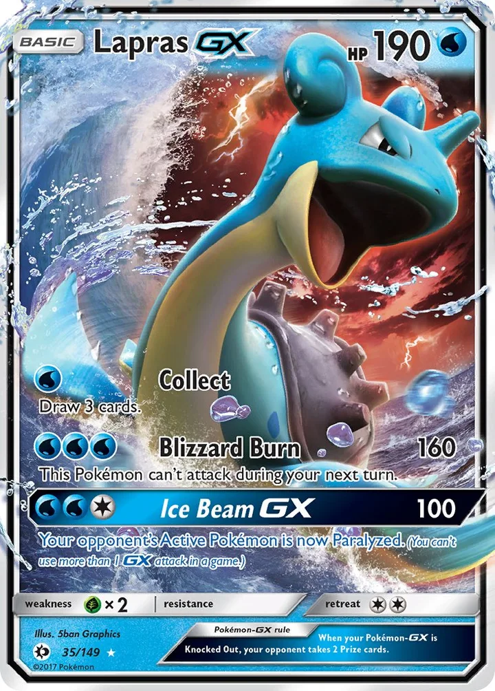 Lapras-GX, Sun & Moon 35/149