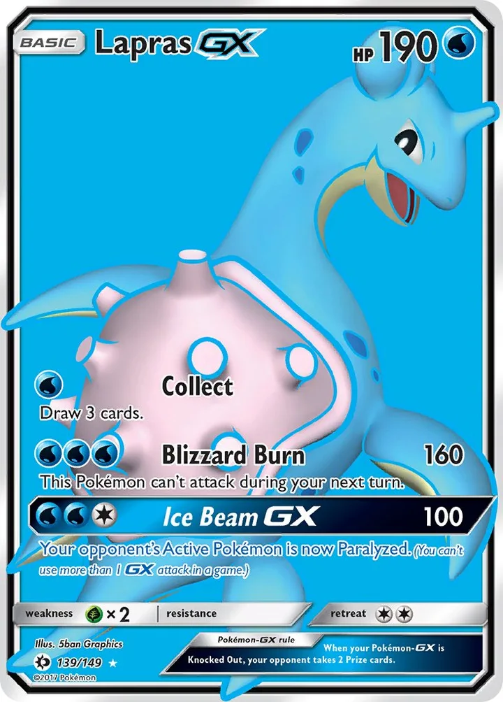 Lapras-GX, Sun & Moon 139/149
