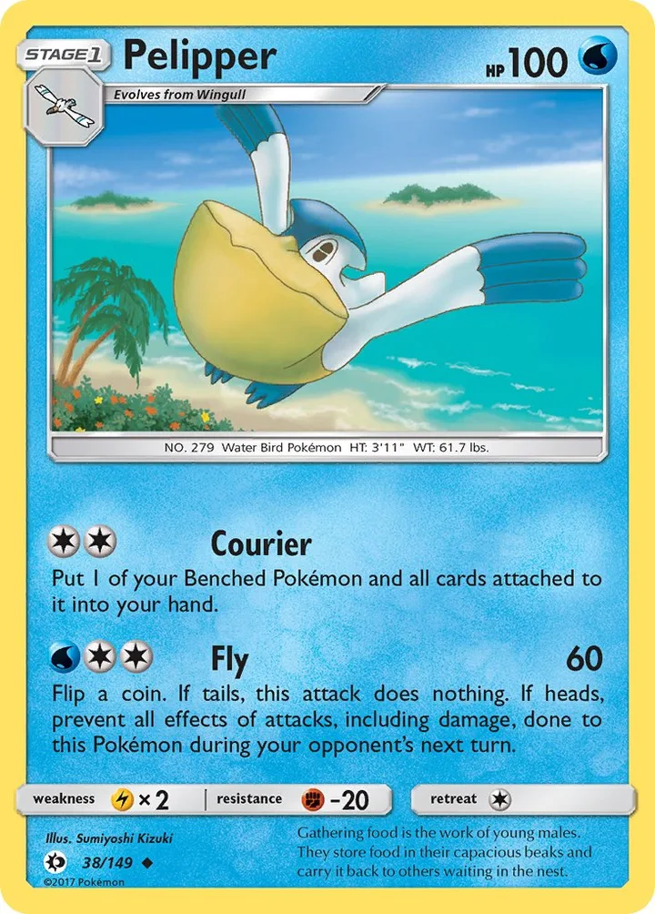 Pelipper, Sun & Moon 38/149
