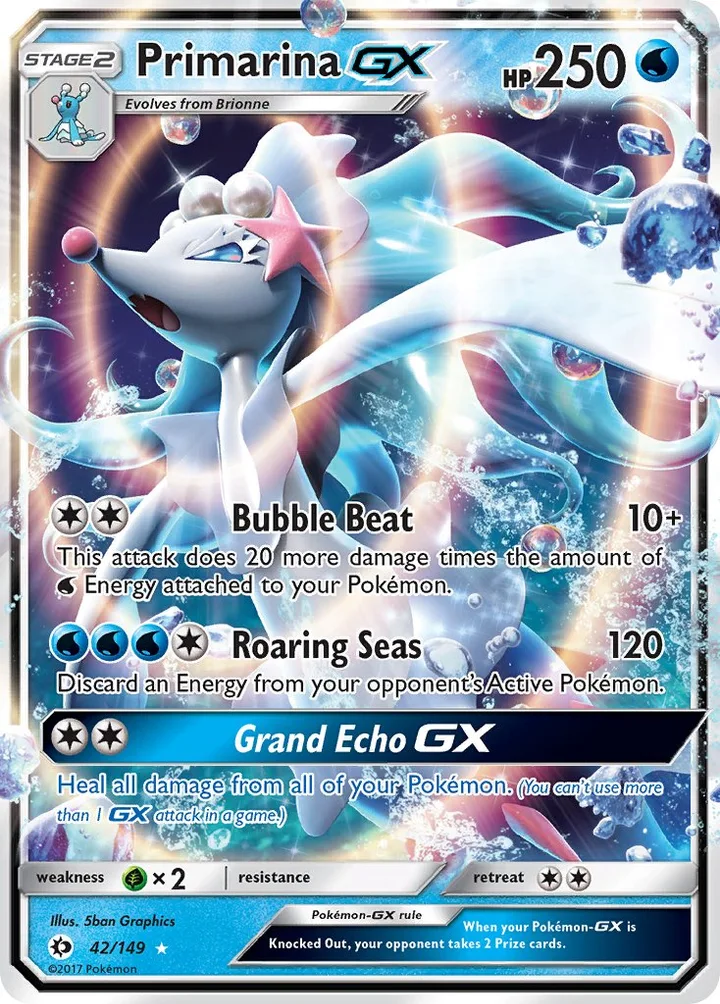 Primarina-GX, Sun & Moon 42/149
