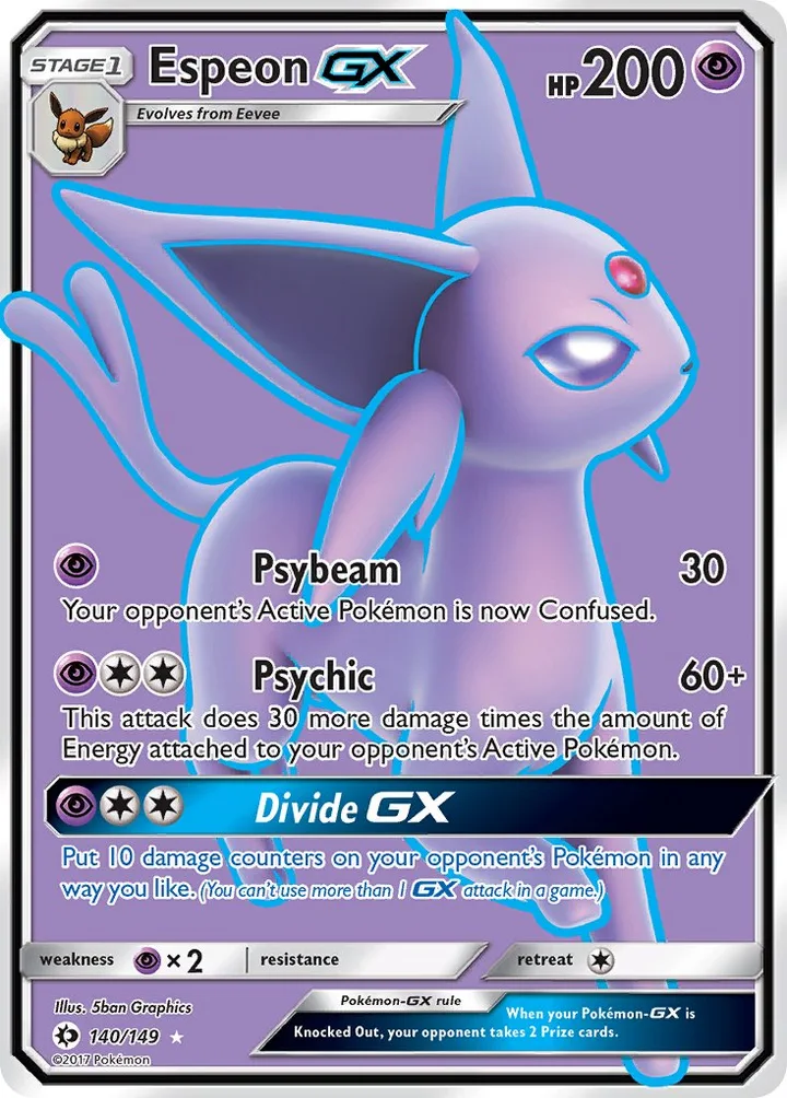 Espeon-GX, Sun & Moon 140/149