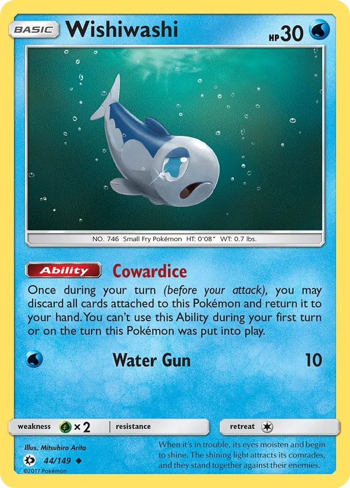 Wishiwashi, Sun & Moon 44/149
