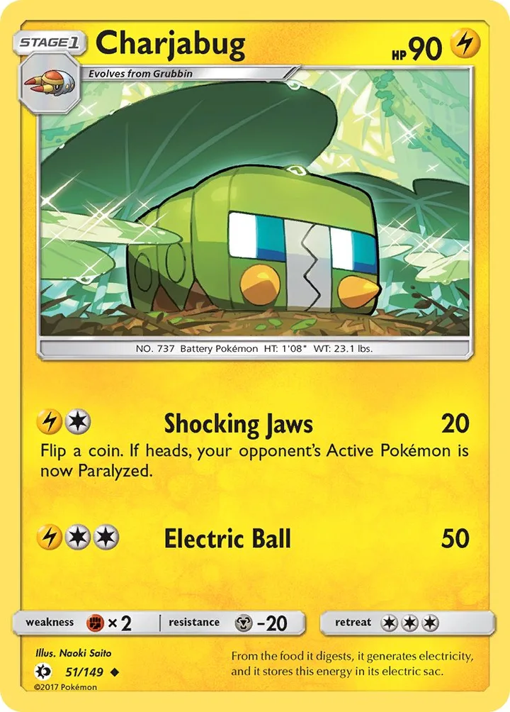 Charjabug, Sun & Moon 51/149