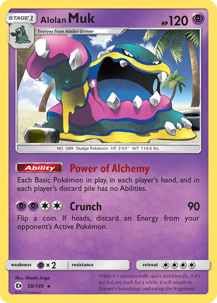 Alolan Muk, Sun & Moon 58/149