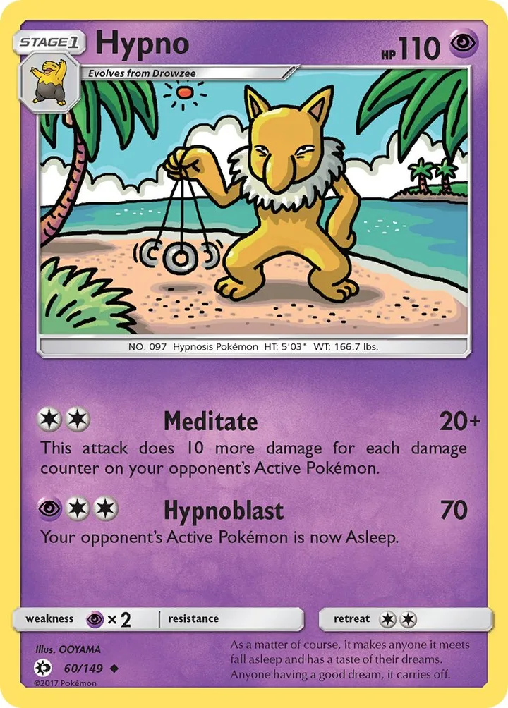 Hypno, Sun & Moon 60/149