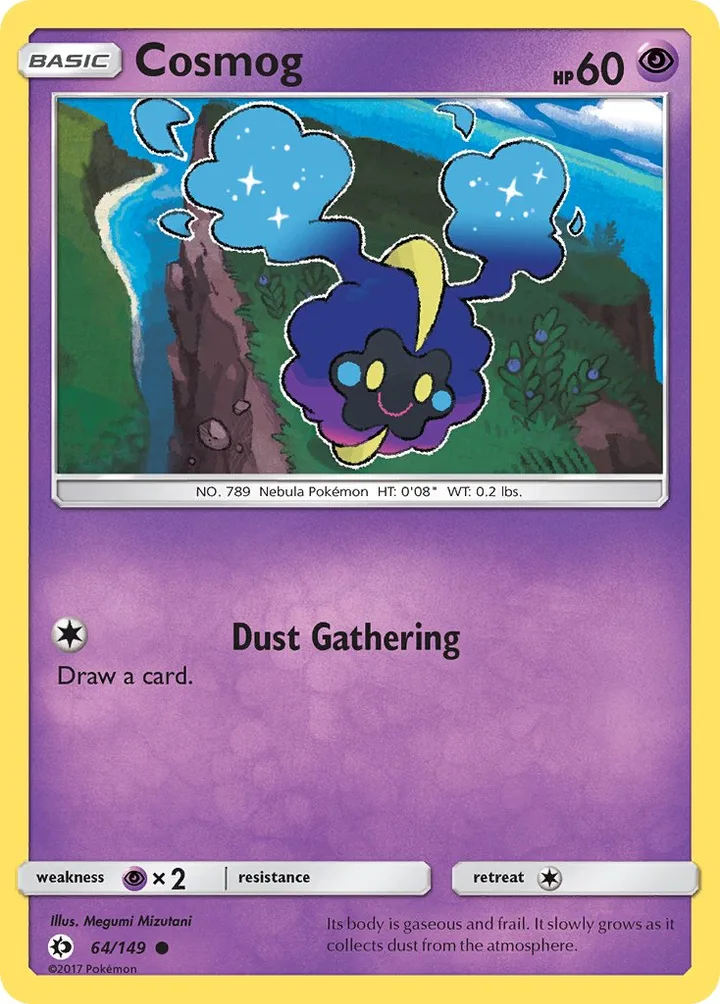 Cosmog, Sun & Moon 64/149