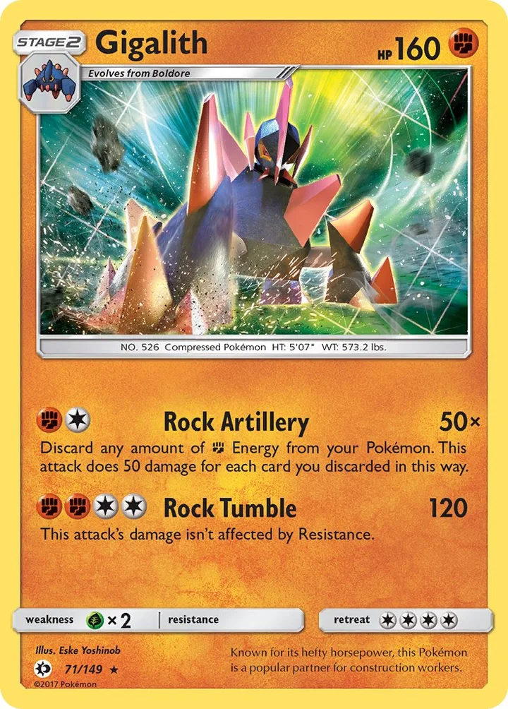 Gigalith, Sun & Moon 71/149