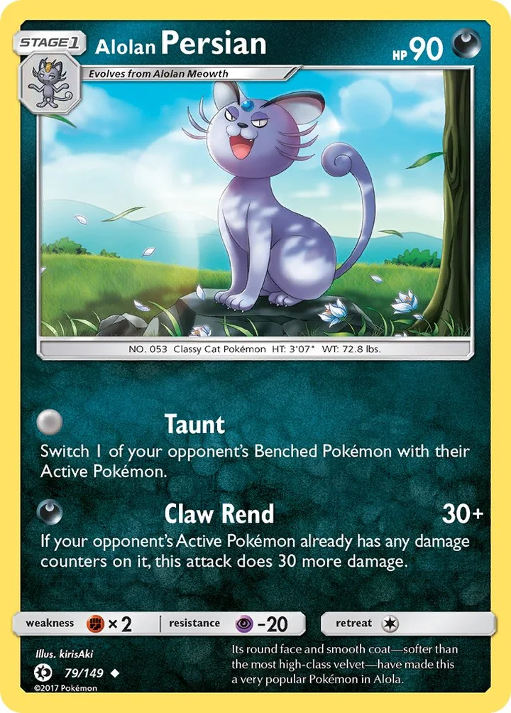 Alolan Persian, Sun & Moon 79/149