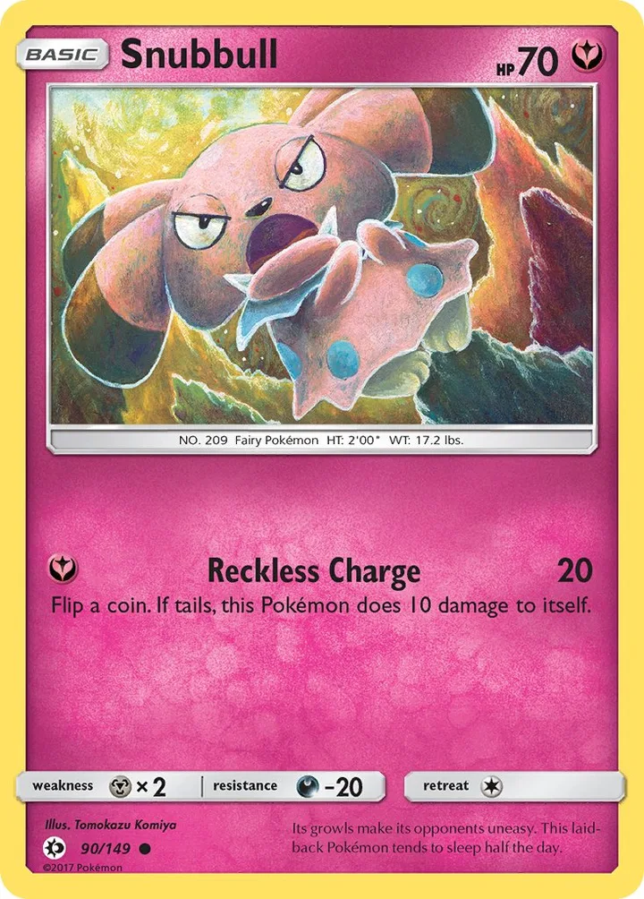 Snubbull, Sun & Moon 90/149
