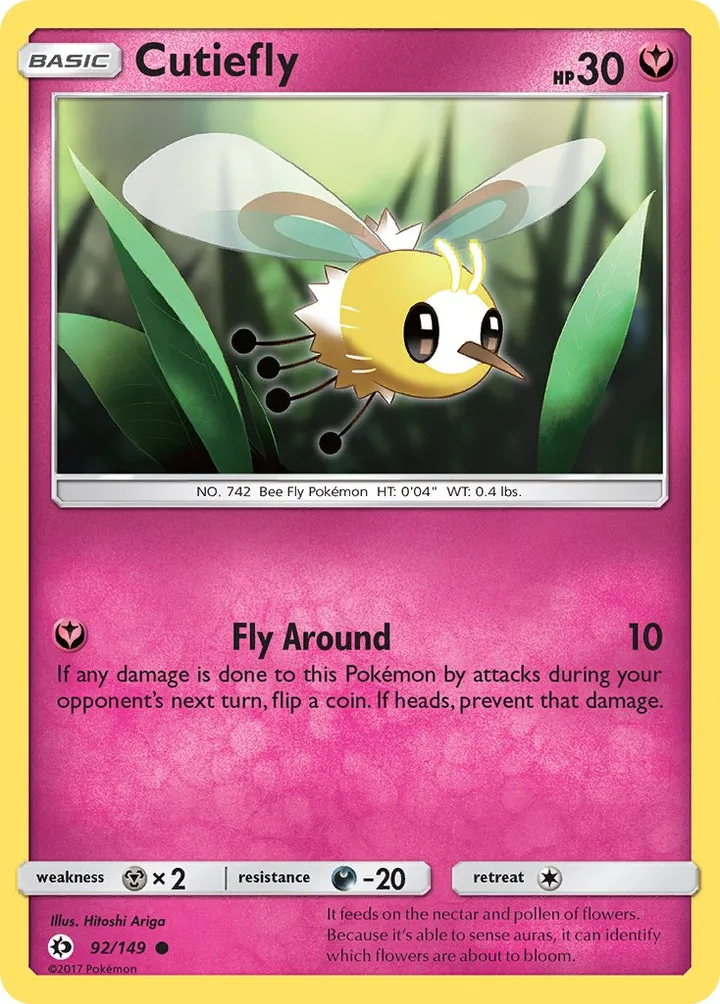 Cutiefly, Sun & Moon 92/149