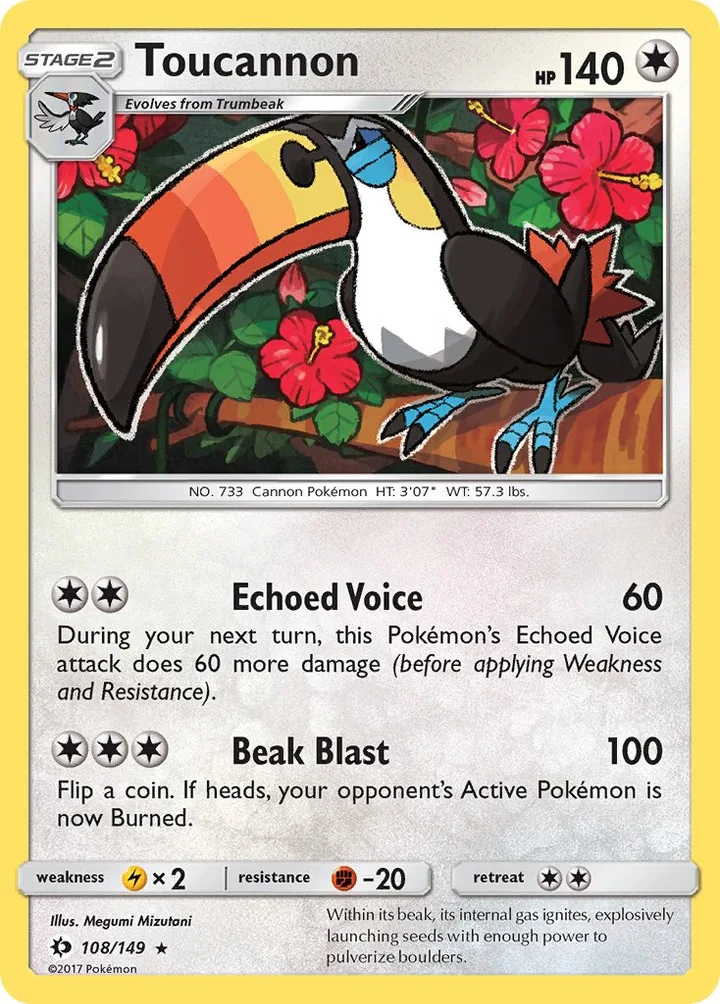 Toucannon, Sun & Moon 108/149