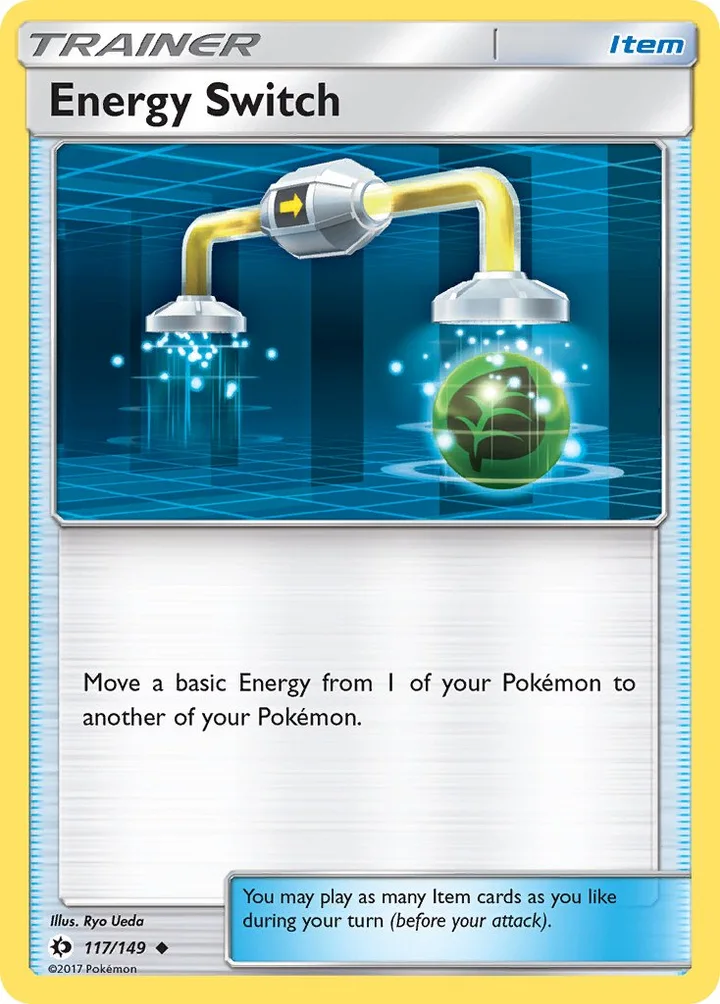 Energy Switch, Sun & Moon 117/149