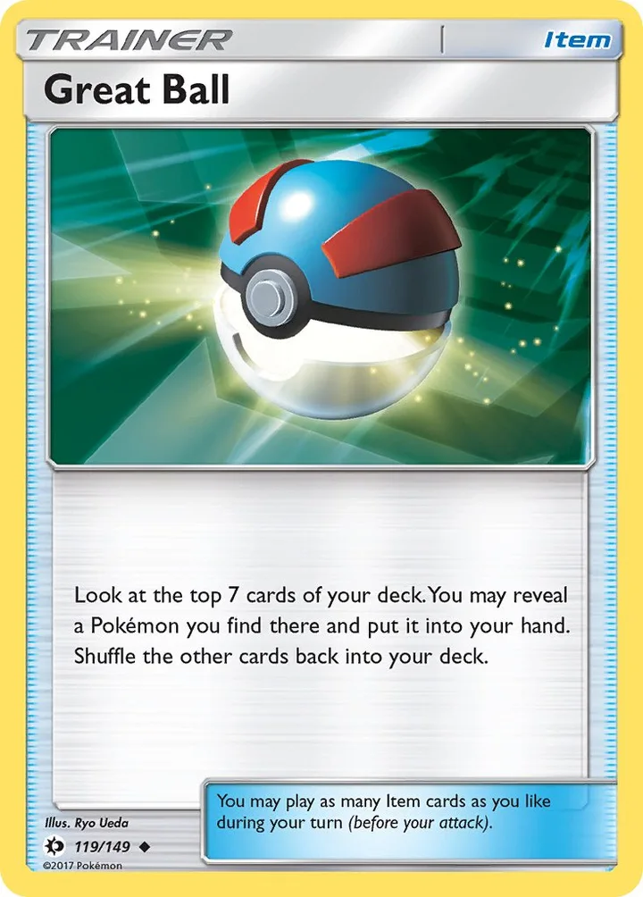 Great Ball, Sun & Moon 119/149