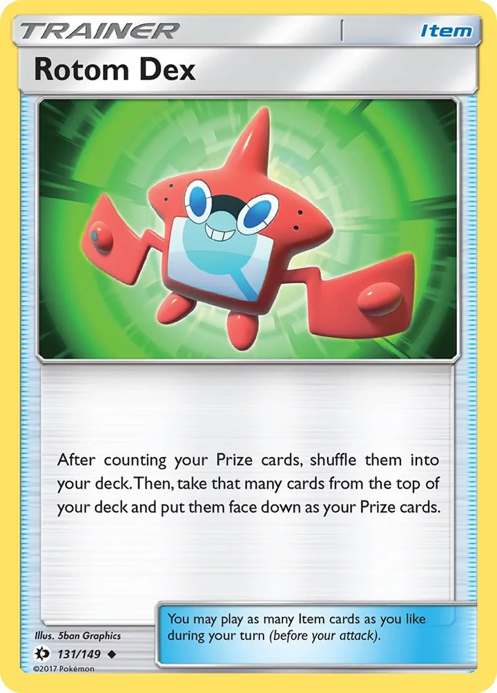 Rotom Dex, Sun & Moon 131/149