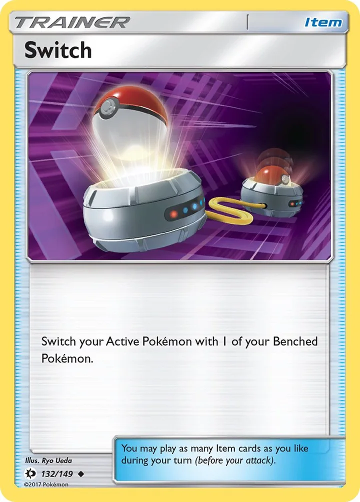 Switch, Sun & Moon 132/149