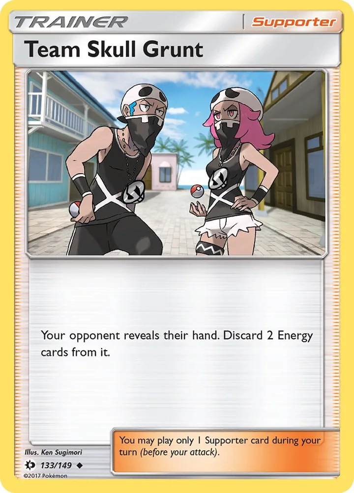Team Skull Grunt, Sun & Moon 133/149