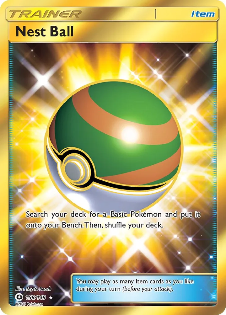 Nest Ball, Sun & Moon 158/149