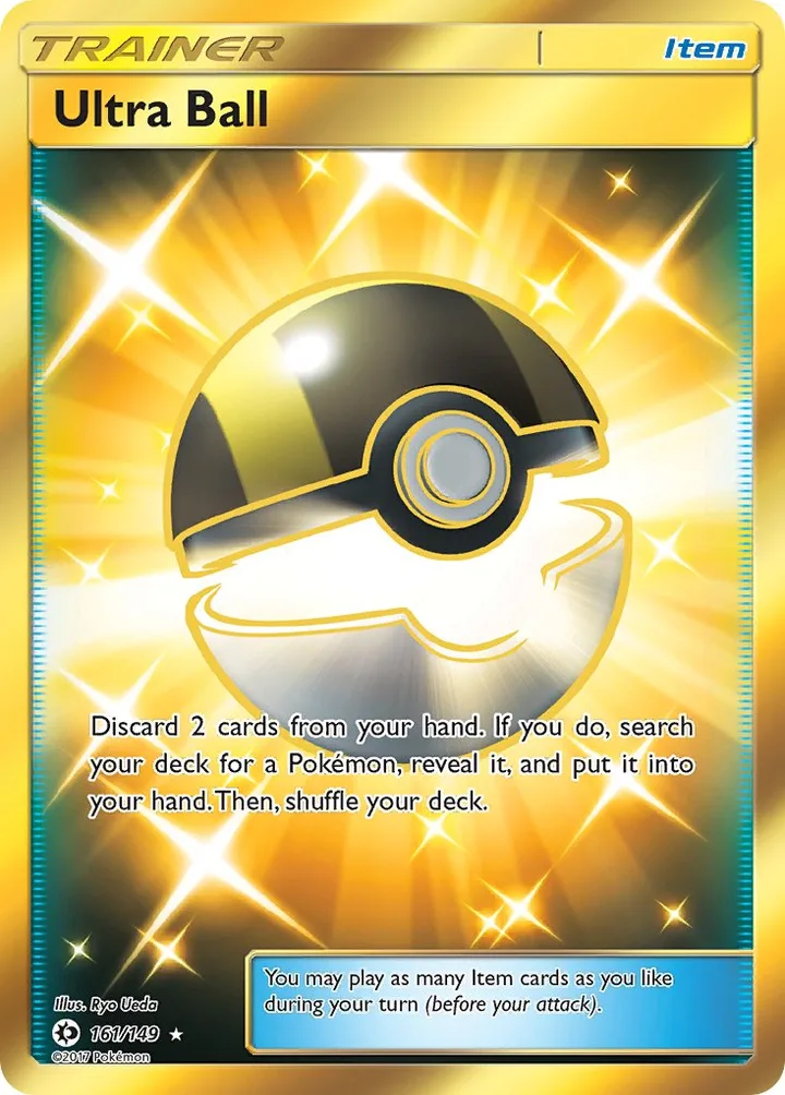 Ultra Ball, Sun & Moon 161/149