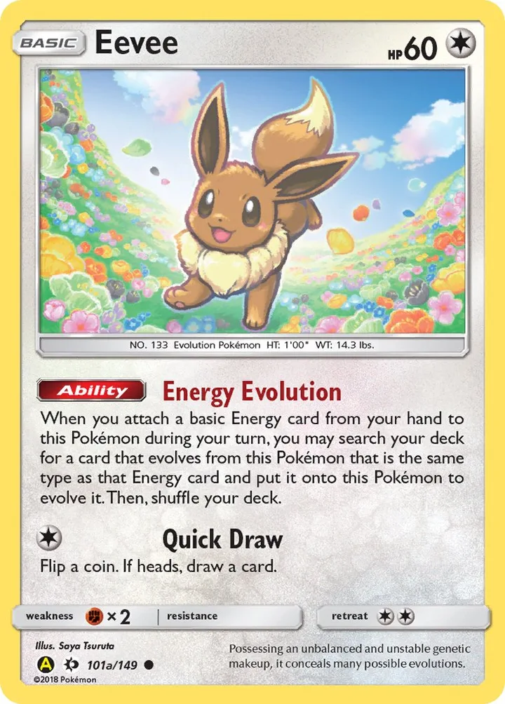Eevee, Sun & Moon 101a/149