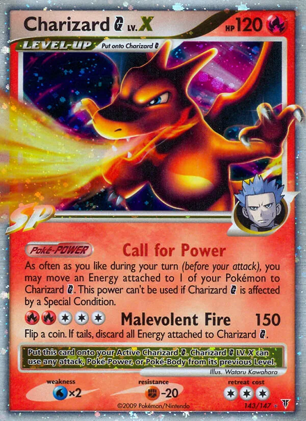 Charizard G LV.X, Supreme Victors 143/147