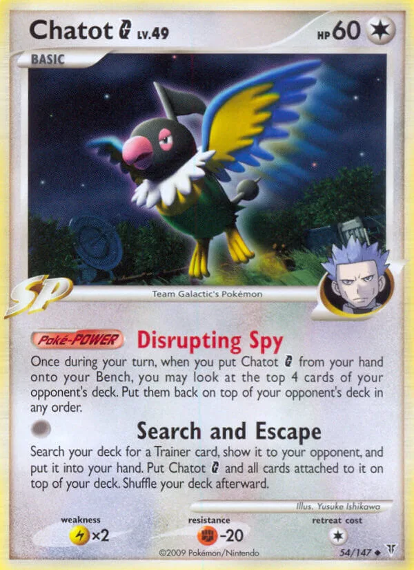 Chatot G, Supreme Victors 54/147