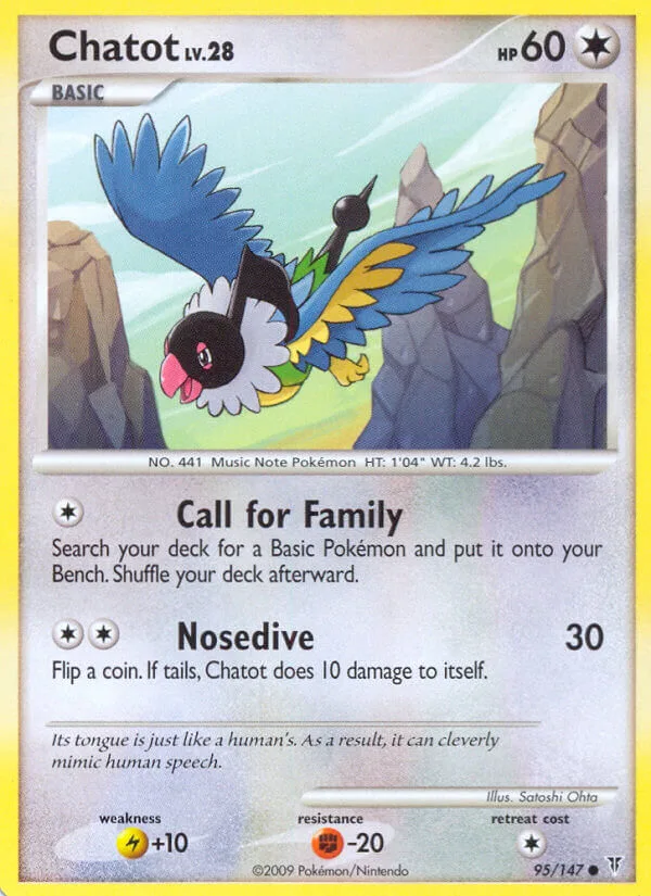 Chatot, Supreme Victors 95/147
