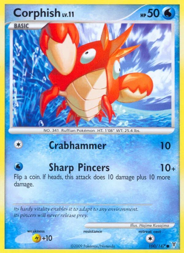 Corphish, Supreme Victors 100/147