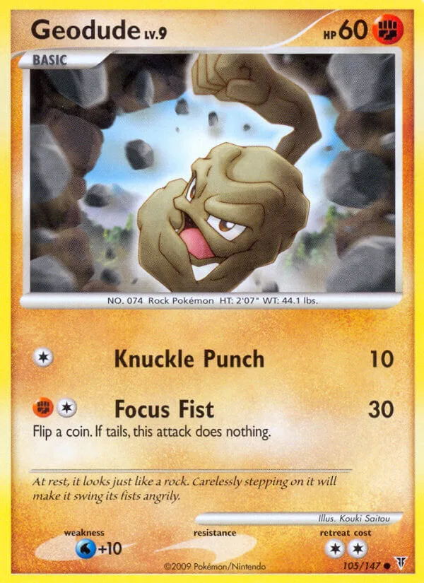 Geodude, Supreme Victors 105/147