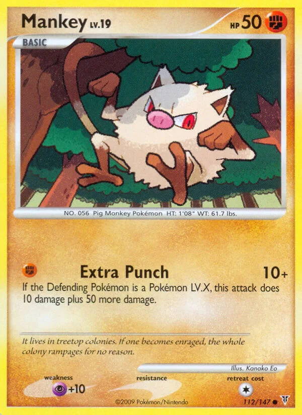 Mankey, Supreme Victors 112/147