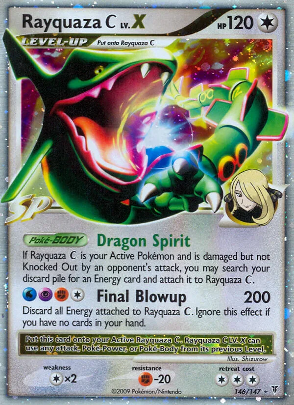 Rayquaza C LV.X, Supreme Victors 146/147