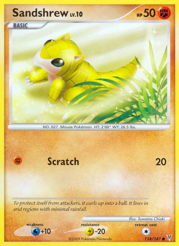 Sandshrew, Supreme Victors 124/147
