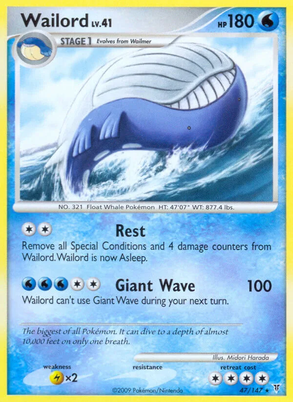 Wailord, Supreme Victors 47/147