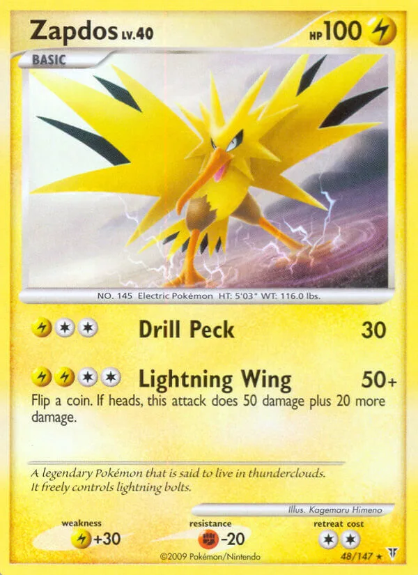 Zapdos, Supreme Victors 48/147
