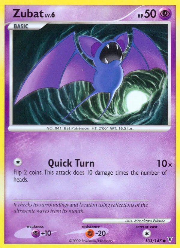 Zubat, Supreme Victors 133/147